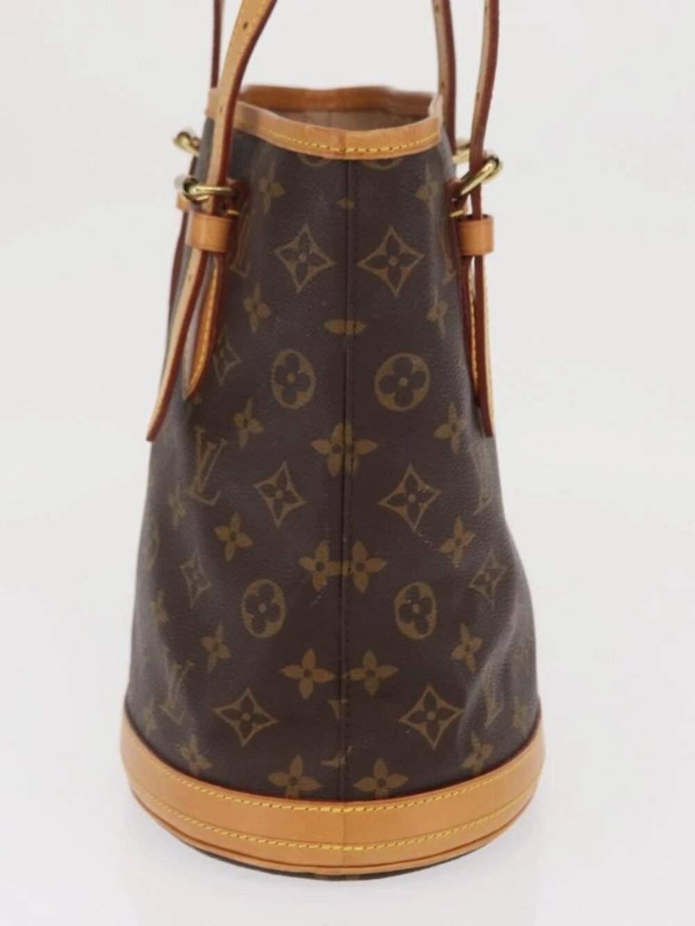 LOUIS VUITTON Monogram Bucket PM Shoulder Bag M42238 LV Auth am9732 - Picture 6 of 16